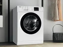 Пральна машина Whirlpool фронтальна, 7кг, 1200, A+++, 43.5см, дисплей, пара, інвертор, люк чорний, білий (WRSB7259WBUA) - мініатюра 3