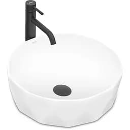 Умивальник Rea Vista white накладний білий REA-U4601, Білий