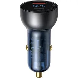 Автомобільний зарядний пристрій Baseus Particular PPS 1USB + Type-C 65W CCKX-C0G Dark Grey