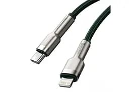 Кабель Baseus Cafule Series Metal Type-C to Lightning (CATLJK-A06) металлические разъемы