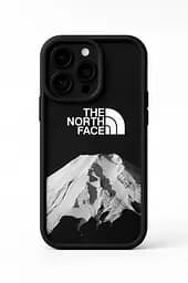 Чехол для iPhone 11 матовый The North Face, защитный, черно-белый