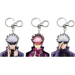 Брелок голографічний 3D Магічна битва Годжо Сатору Jujutsu Kaisen Gojo Satoru 5 см