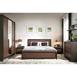 Комплект модульний в спальню ВМК (БРВ) Лорен 2 Венге магія/Монтеверде (BRW-1803)