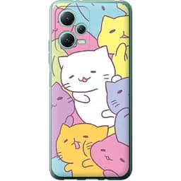 Чехол EndorPhone силиконовый Xiaomi Redmi Note 12 5G Котики (2534u-2934-26985)