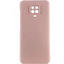 Чохол Silicone Cover Lakshmi Full Camera (AAA) для Xiaomi Redmi Note 9s / Note 9 Pro /Note 9 Pro Max Рожевий / Pink Sand