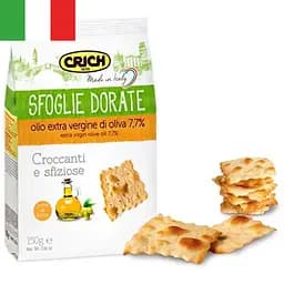 Крекери Crich Dorate з оливковою олією 150 г