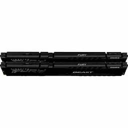 Пам'ять 16Gb x 2 (32Gb Kit) DDR5, 5600 MHz, Fury Beast, Black, 36-38-38, 1.25V, з радіатором Kingston teh0020309 - мініатюра 2