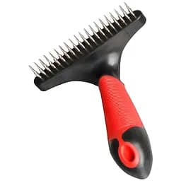 Flamingo Undercoat Rake Single Row Short фламинго грабли расческа для собак однорядная короткие зубцы L