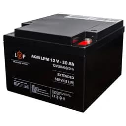 Акумулятор LogicPower AGM LPM 12V - 20 Ah під болт М5 - мініатюра 3