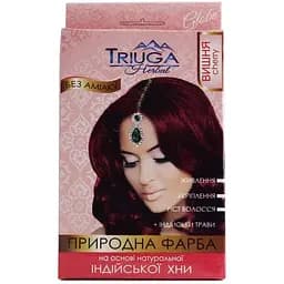 Краска для волос Triuga на основе хны природная вишня 25 г