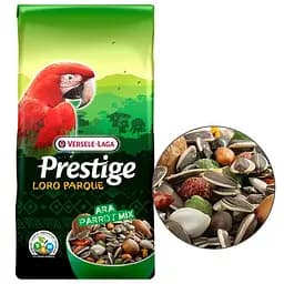 Versele-Laga Prestige Premium Loro Parque Ara Parrot Mix 15 кг повнораціонний корм для великих папуг ара