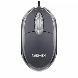 Мишка Gemix GM105 USB black (GM105Bk)