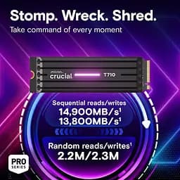 Накопичувач SSD Crucial m.2 NVMe 2TB T710 PCIe 5.0 (CT2000T710SSD5) - мініатюра 4