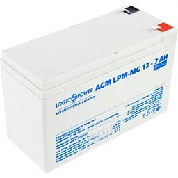 Акумуляторна батарея для ДБЖ LogicPower AGM 12 V / 7 А*ч (6552)