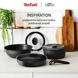 Набір посуду Tefal Ingenio Inspiration 6 предметів (L867S604) - мініатюра 2