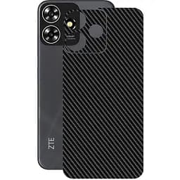Захисна плівка StatusSKIN для ZTE Blade A73 Корпус Вініл Карбон чорний