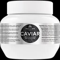 Маска для волосся Kallos Cosmetics Caviar тонізуюча з екстрактом чорної ікри, 27 5мл