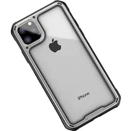 Чохол-накладка iPaky Mufull Series TPU+PC Case Apple iPhone 11 Pro Max Silver