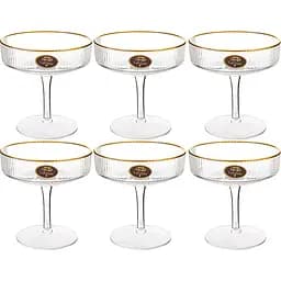 Набір келихів для коктейлю LeGlass 180 мл 11 см 6 шт. (806-024)