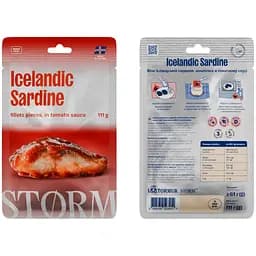 Філе ісландської сардини Storm шматочки в томатному соусі 111 г