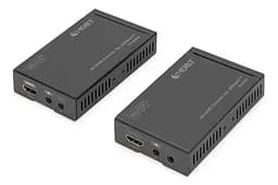 Набір подовжувачів Digitus HDMI, HDBaseT, UHD 4Kx2K@30Гц, (Cat 5E, 6, 7), 70м