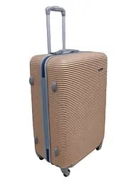 Валіза велика L ABS-пластик Milano bag 004 75,5×50×33,5см 105л Шампань - мініатюра 2