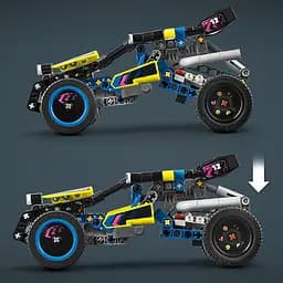 Конструктор LEGO Technic Позашляховик багі для перегонів 219 деталі (42164) - мініатюра 8