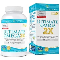 Жирные кислоты Nordic Naturals Ultimate Omega 2X, 90 капсул