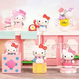Механічна іграшка-сюрприз Pop Top Hello Kitty Милий сигнал (24MDL-002) - мініатюра 4
