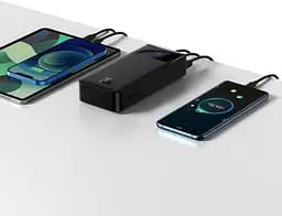 Зовнішній зарядний пристрій Baseus Bidow Digital Display 30 000mAh 20W PPDML-N01 Чорний - мініатюра 8