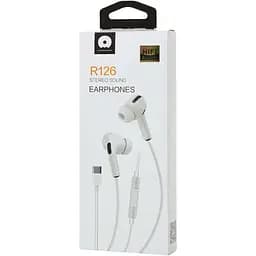 Навушники WUW R126 Type-C дротова гарнітура штекер usb-с