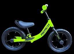 Велобег Corso Reach, стальная рама, колесо 12", надувные колеса, подножка, подставка для ног, звонок RC-6047-43