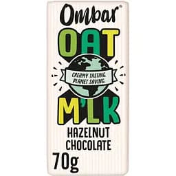 Шоколад сирий Ombar з фундуком темний органічний 40% 70 г