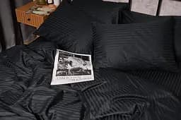 Підковдра Moon&Star Satin Stripe Midnight Luxe King Size 220x240 см - мініатюра 5