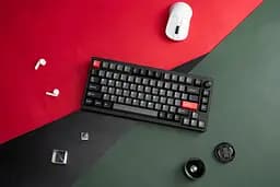 Клавіатура механічна P1 Pro 84Key, Keychron Super Brown, WL/BT/USB-A, QMK/VIA, Hot-Swap, EN Lemokey teh0013904 - мініатюра 6