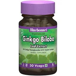 Екстракт листя Гінкго Білоба Bluebonnet Nutrition 30 капсул