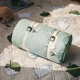 Килимок для пікніка Naturehike (CNK2350WS010) 145x170 - зелений з собаками - мініатюра 6