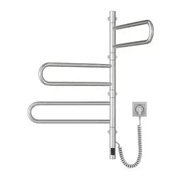 Електрична рушникосушка Navin Fouette 480x800 Sensor з таймером 00-044050-5080, Хром, Електронний - мініатюра 2