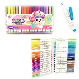 Набор акриловых маркеров Mouse, 36 шт., пластиковый бокс