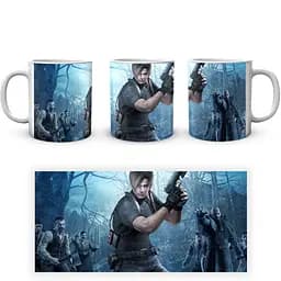 Кухоль GeekLand Resident Evil Оселя Зла Леон RE 002.06 330 мл білий - мініатюра 4