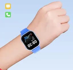 Розумний дитячий годинник-телефон Lemfo M91 з TikTok, YouTube, Instagram, WhatsApp, сім картою 4G, прослушкою, GPS геолокацію та 16 ГБ памʼяті  До 5 днів роботи Рожевий - мініатюра 6