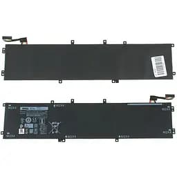 Акумулятор для ноутбука Dell 6GTPY (XPS 15 9550 (ВЕРСІЯ 2), 9560, 9570) 11.4V 8333 mAh 97Wh Black