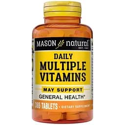 Мультивітаміни на кожен день Mason Natural Daily Multiple Vitamins 365 таблеток