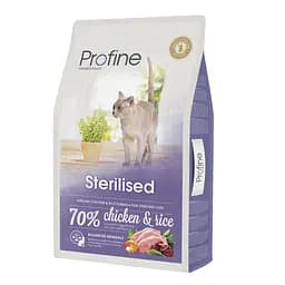 Сухий корм Profine Cat Sterilised 10 кг курка з рисом для стерилізованих котів