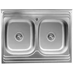 Кухонна мийка Platinum 8060 сатин (SP000000602)