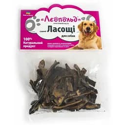 Ласощі для собак Леопольд Рубець сушений 100 г