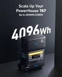 Додатковий акумулятор Anker 760 Portable Power Station Expansion Battery портативна батарея 2048Wh - мініатюра 4