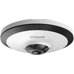 HDCVI видеокамера Dahua Fisheye 5 Мп DH-HAC-EW2501P со встроенным микрофоном для системы видеонаблюдения