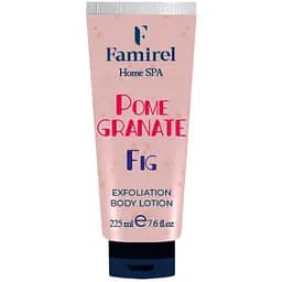 Відлущувальний лосьйон для тіла Famirel Home Spa Exfoliant Body Lotion Fig & Pomegranate Інжир і гранат 225 мл