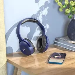 Навушники накладні бездротові Hoco Art sount BT headset W33 до 15 годин чорні - мініатюра 4